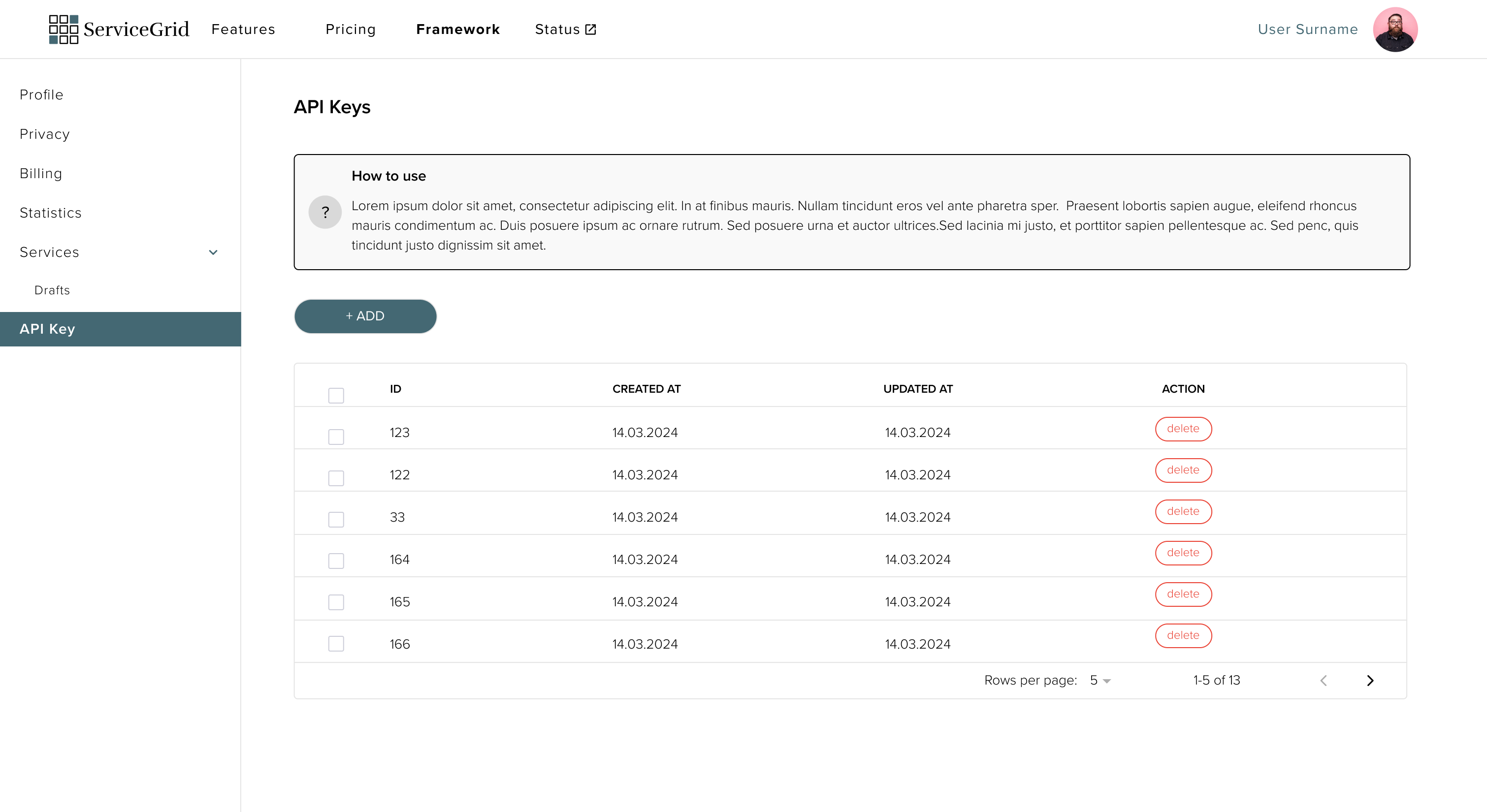 ServiceGrid Platform