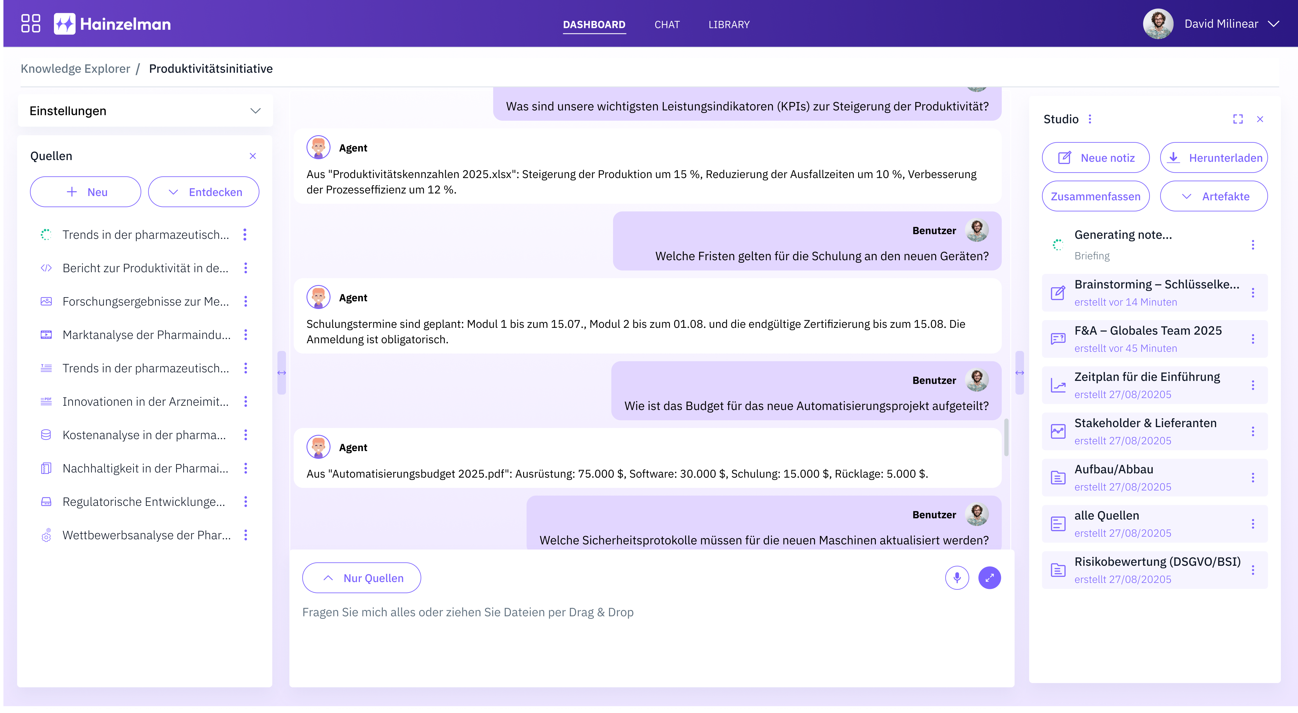 Hainzelman AI Platform